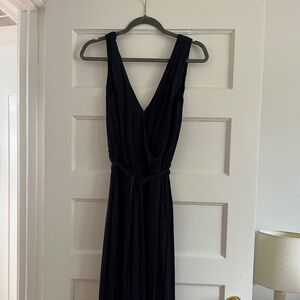 Aritzia Babaton navy jumpsuit XS